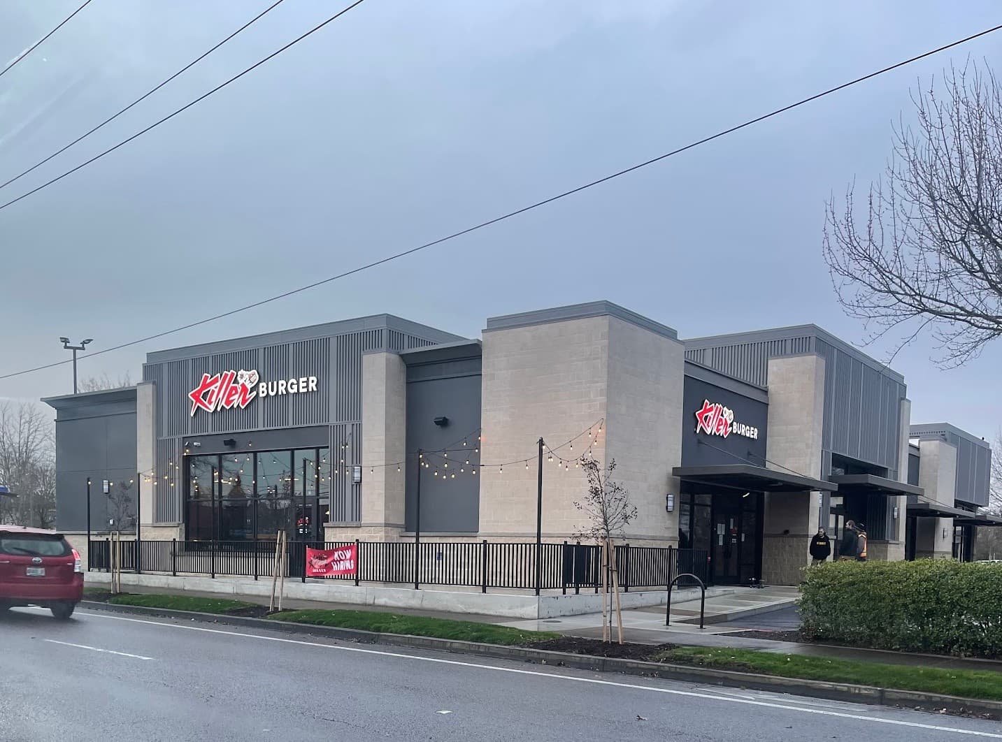 Killer Burger Oakway — exterior storefront with signage